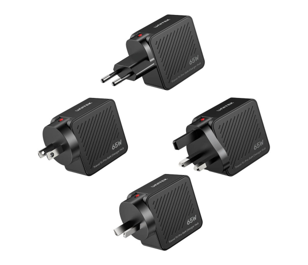 Unitek Hub podróżny GaN 3w1 HDMI/USB-A/USB-C 4k 60Hz PD 65W - 1529986 - zdjęcie 2